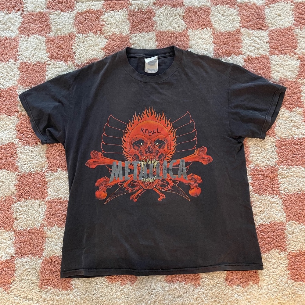VINTAGE Metallica tshirt from flea size L